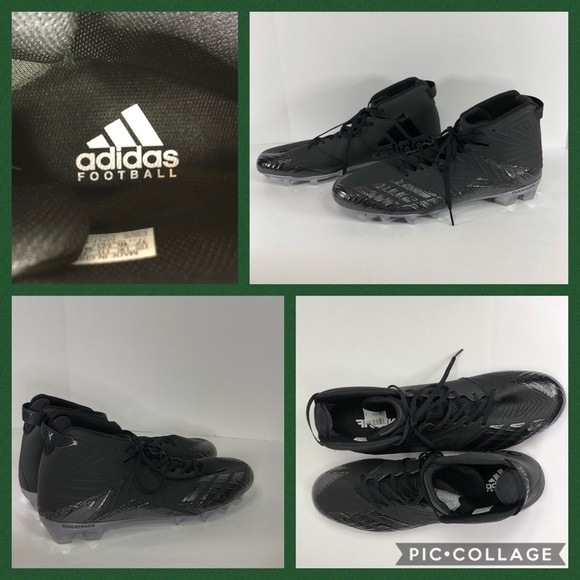 adidas Other - NWOT Adidas Football black Cleats size 17